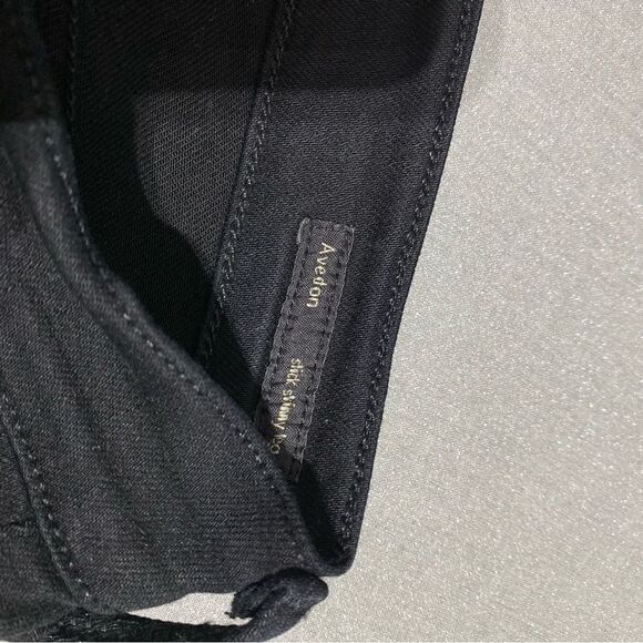 NWOT Citizens Of Humanity Avedon Slick Skinny Leg Black Jeans - Picture 7 of 8